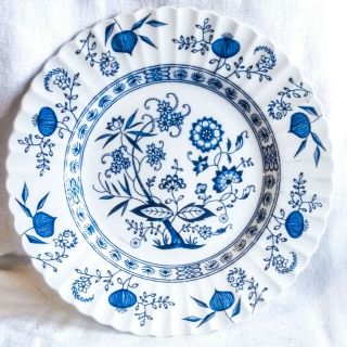 Vintage Classic J & G Meakin England Blue Nordic Blue Onion Dinner Plate 10 "