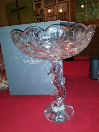 Waterford Crystal Footed Centerpiece Pedestal Bowl