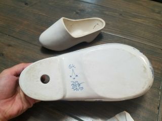 Delftware Shoe.  8inx3in.  Comes With Clay Insert.