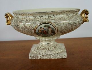 Empire England Shelton Ivory Vintage Porcelain Compote