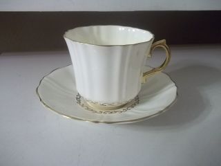 Vintage Old Royal Bone China Tea Cup And Saucer England Estate Find