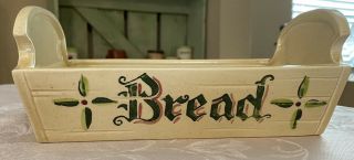 Vintage 1950s Metlox Poppytrail Homestead Provincial Bread Serving Tray 9 " X 6 "