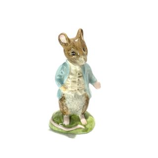Beatrix Potter " Johnny Town - Mouse " Porcelain Figurine