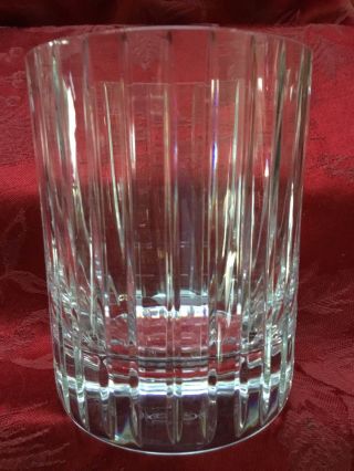 Flawless Exquisite Baccarat Glass Harmonie Crystal Triple Dof Tumbler Ice Holder