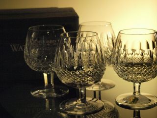 Waterford Crystal Colleen Brandy Balloon Glasses Set Of 4 Brand