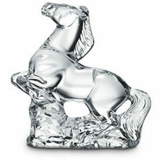 Factory Box - Baccarat Crystal Zodiac Horse - Clear - 2014