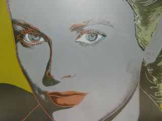 Andy Warhol Grace Kelly Glass Plate By Rosenthal Studio Line 11 3/4 " Perfect