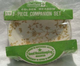 Sheffield 3 Piece Companion Set Golden Meadow In Bowl 2