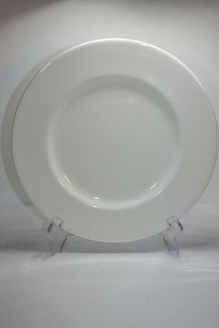 Wedgwood White Bone China Dinner Plate 10 3/4 Inches