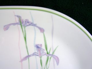 Corning / Corelle Shadow Iris Oval Serving Platter 12 1/8 