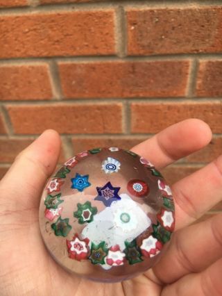 Good 19th Century Glass Paperweight Millefiori Clichy,  Baccarat,  St Louis ?? 2