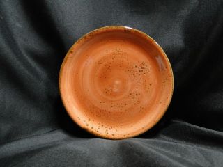 Steelite Craft,  England: Terracotta Coupe Bread Plate (s),  6 "