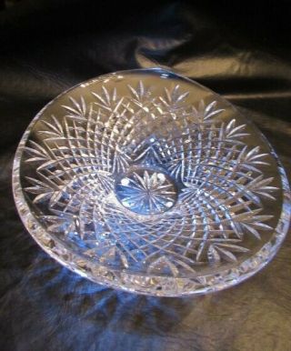 Waterford Crystal Rare House Of Waterford " Master Cutter " Dbl.  Signed Abs.