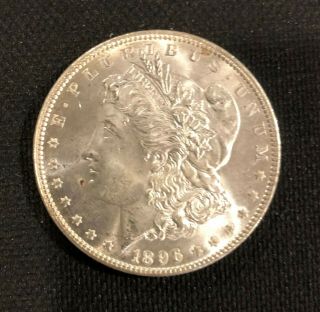 1896 - P Philadelphia Silver Morgan Dollar