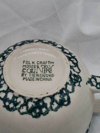 Tienshan - Folk Craft - MOOSE COUNTRY 20 Oz Coffee Mug / Cup Cond 3