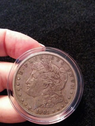 1891 0 Morgan Silver Dollar - Ef - Toning