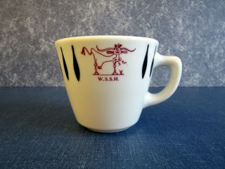 Vintage Western Sizzlin Steak House Restaurant Ware Mug By Jackson Custom China