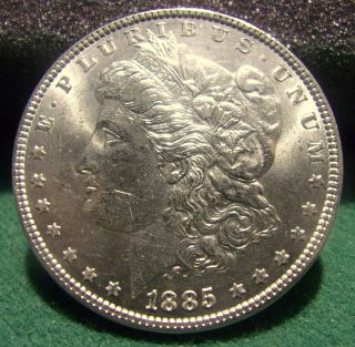 1885 P United States Morgan Silver Dollar - Uncirculated