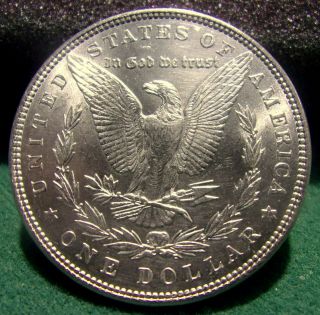 1885 P UNITED STATES MORGAN SILVER DOLLAR - UNCIRCULATED 2