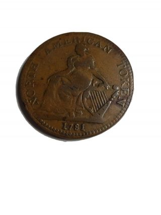 1781 North American Commerce Colonial Token