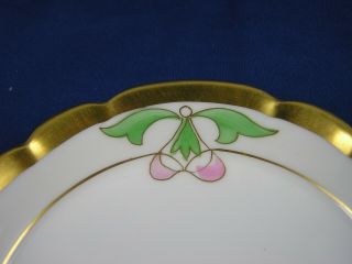 Pickard Studios Arts & Crafts Leaf Design Handled Dish (c.  1912 - 1918) K - 0122 3