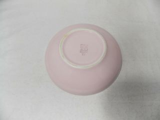 Pink Russel Wright Iroquois Casual China Sauce Dish 5 3/4 