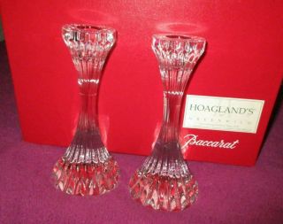 Exquisite Baccarat Pair Massena Crystal Candlestick Candle Holders