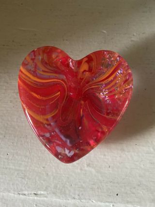 Fire And Light Paperweight Limited Edition $150 Dimensions are 2 3/4 x 2 1/2 2