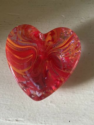 Fire And Light Paperweight Limited Edition $150 Dimensions are 2 3/4 x 2 1/2 3