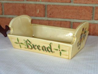 Metlox Poppy Trail Green Rooster Provincial Bread Bowl Platter Box