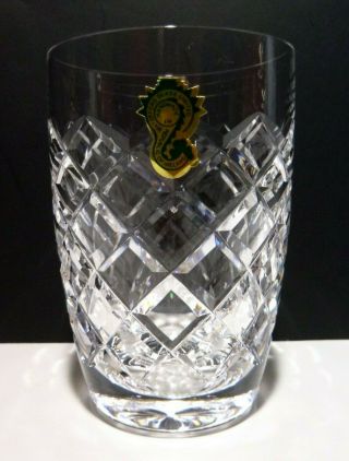 Vintage Waterford Crystal Comeragh (1973 -) Set 3 10 Ounce Tumbler 4 1/4 "