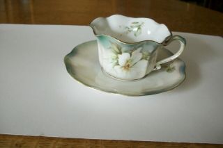 Vintage R.  S.  Prussia Tea Cup And Saucer