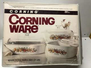 1984 Vintage Corning Ware Spice O 