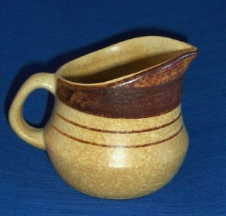 Pottery Craft USA Stoneware Creamer,  Sauce Pitcher Aprx 3 3/4 