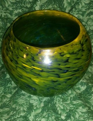 Hilltop Artists Dale Chihuly Workshop Art Glass Vase 2007 Signed