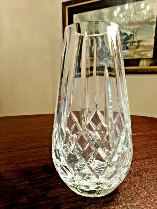 Stunning Waterford 9 " Irish Crystal Vase,  Perfect Gift For Mom