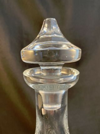 WATERFORD CRYSTAL AVOCA DONEGAL WINE DECANTER W STOPPER SIGNED 2