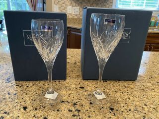 Marquis By Waterford Lead Crystal Wine Glasses - 4 Goblet,  4 Wine (8 Total)