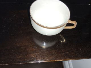 Vintage Haviland France Gold Trim White Porcelain Tea Coffee Cup Limoges 1 Avail