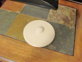 Replacement Lid For Home And Garden Party Usa Pottery Stoneware Pots Canisters