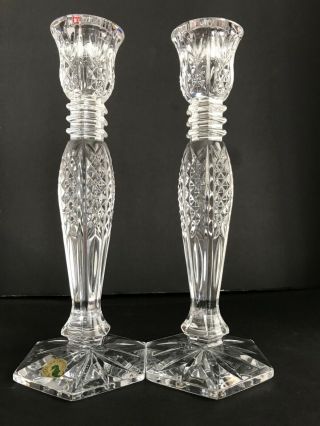 Waterford Crystall 10 " Candlestick Pair