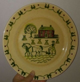 Metlox Poppytrail Homestead Provincial Dinner Plate (s) Farmhouse Country Amish