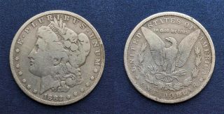 1882 - O Morgan Silver Dollar $1