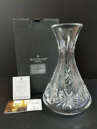 Waterford Crystal Wine Carafe Decanter 9 " T X 5 3/4 " W