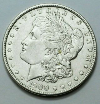 1900 - P Morgan Dollar Key Date Us Silver Coin $1, .