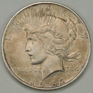 1922 - D $1 Peace Silver Dollar As Pictured Vam - 1al (020319)