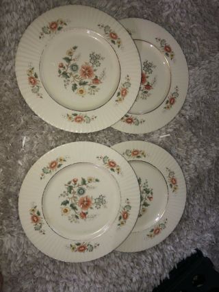 Lenox Temple Blossom Dinner Plate Set Of 4