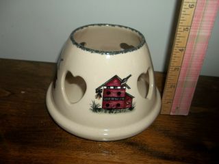 Home and/& Garden Party BIRDHOUSE Large Lampshade RETIRED 3