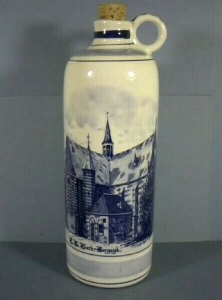 Jen Jar,  Color Blue And White,  Delft Blue Pottery,  Made In Holland