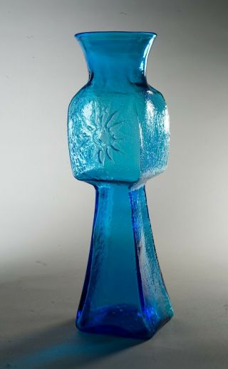 Rare Wayne Husted Glass Vase,  Greenwich Flint Glass